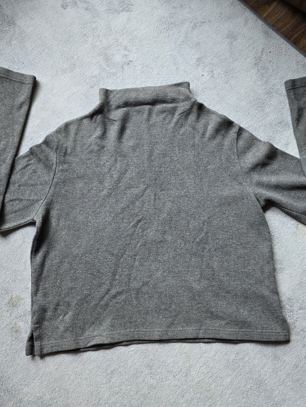 Ralph Lauren Women's Gray Turtleneck Sweater